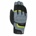 gloves maanteesõiduks OXFORD wearing BRISBANE air paint black/fluorestseeriv/grey, dimensions L