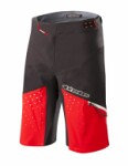 lyhyet housut pyöräilijälle ALPINESTARS DROP PRO väri musta/punainen, koko 34