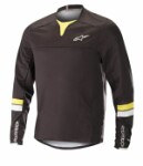 paita pyöräilijän ALPINESTARS DROP PRO väri musta/keltainen, koko M (pitkä hiha)
