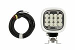 working light (LED, 12/24/60V, 8000lm, number dioodide 12, 100mmx100mmx85,3mm, distributed light, with cable 0,25m)
