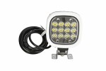 working light (LED, 12/24/60V, 8000lm, 12xLED 100mmx100mmx85,3mm, fokuseeritud light, with cable 0,25m)