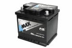 battery 4MAX 12V 44Ah/360A -+ 210x175x190  (starter battery)