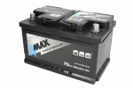 battery 4MAX 12V 75Ah/700A -+ 278x175x175  (starter battery)