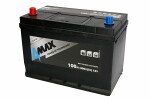 batteri 4max 12v 100ah/800a +- tunn terminal (för japanska bilar) 305x175x227 (startbatteri)