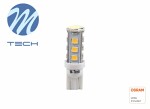 лампа LED, 2шт., W5W, 12V, max. 1,28W, Цвет светлый белый, цоколь W2,1X9,5D, транспортных средств без CAN-bus süsteemita