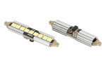 LED-polttimo, 2kpl., C5W, 12V, max. 4W, väri kirkas valkoinen, kantamalli SV8,5-8