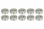 25x62x17; bearing ball bearing common (10pc., type seal: Double sided/with split)