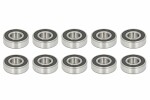 17x40x12; bearing ball bearing common (10pc., type seal: Double sided/tihendushuul)