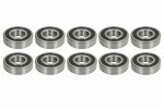 35x80x21; bearing ball bearing common (10pc., type seal: Double sided/tihendushuul, increased lõtkuga)