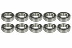 40x80x18; bearing ball bearing common (10pc., type seal: Double sided/tihendushuul, increased lõtkuga)