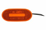 Габаритная фара левый/правый, оранжевый, LED, Встраиваемая 12/24V боковая