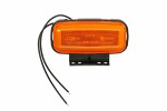 markeringsljus vänster/höger, orange, 18xled med hängare, 12/24v neon
