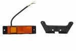 Габаритная фара левый/правый, оранжевый, 2xLED подвесной, 12/24V (неон, боковая поворотник функций)