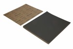 zelta papīra abrazīvs: loksne, ūdensizturīgs, .: p800, izmērs: 230 x 280mm, krāsa: tumši pelēka, iepakojumā 50 gab.
