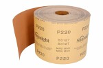 zelta papīra abrazīvs: rullis, .: p220, izmērs: 115mm x 50m, krāsa: bēšs, rullis 1 gab