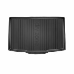 trunk mat (rear, rubber, 1 pc, black) FIAT 500L LIFTBACK 09.12-