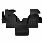 коврики резина (резина, 1шт, цвет черный) VW LT 28-35 II, LT 28-46 II 05.96-07.06