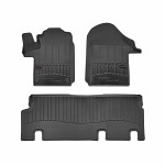 mats rubber (rubber, 3 pc, paint black) MERCEDES VITO MIXTO (W447), VITO (W447) 10.14-