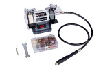 Bench Grinder without brushes, two disc, Power  110W, voltage:230V, diameter disc: 75mm,