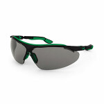 glasses protection keevitamise/with handles uvex i-vo, UV 400, paint läätsed: grey, standardid: EN 166; EN 169, paint: black/green