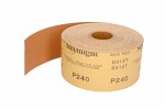 gold paper abrasive: roll, .: P240, dimensions:70mm x 50m, paint: beez, roll 1 pc