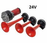 air horn 3-horns,with compressor and mounting accessories 24V Automax