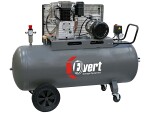 mäntäkompressori EVERT, 2,2 kW 400V 10 bar, suorituskyky: 460l/min., tilavuus tankille: 150L, määrä männät: 2kpl.