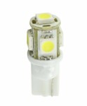 BULB LED, 2pc., W5W, 24V, max. 1,2W, color light white, type plug W2,1X9,5D, vehicles without CAN-buss