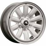 Alloy Wheel Alcar HybridRad Silver, x0.0 ET middle hole