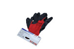 gloves work Polyester-nitrile, dimensions XL, 1 pair