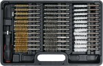 stainless steel, brass and nylon brushes set for cleaning 38 pc YATO