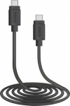 charging cable 1.5m usb-c - usb-c black sbs