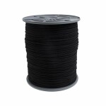 braided cord 8mm polypropylene black 1m