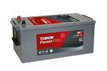 Tudor batteri 235ah 1300a 518x276x240 professionell kraft hdx 12v +/-