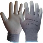 work gloves  HONEYWELL PU nylon grey 10