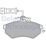 DELPHI тормозов покрытие Комплект, тормоза с дисками 20665, LP901