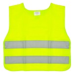 Reflective Vest yellow for children 4cars