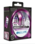 Headlight bulb 12VH4 violet  Philips ColorVision +60% 12342CVPPS2 2pc.