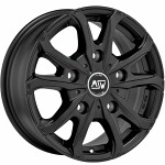 Alloy Wheel MSW 48 Van Matt Black, x0.0 ET middle hole