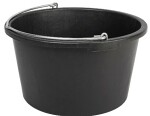 seguvann/bucket round with handle 40l plastic black 290x495mm
