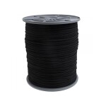 braided rope 6mm polypropylene (sold in units of 200m) black 1m