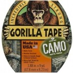 gorilla teippi "camo" 8m 12.5x21.5x24.4cm nordic