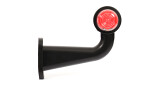 Side marker light L/P, white/red, R5W, suspension, length cable 210, horn type, 12/24V (without Car bulb)