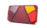 rear light right (LED, 12/24V, turn signal light, brake light, Side marker light, backlight tablet, reflector triangle)