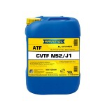 10L синтетическое масло RAVENOL CVTF NS2 / J1 Fluid Производитель JATCO, NISSAN, MITSUBISHI, SUZUKI, PSA