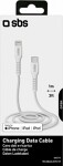 charging cable 1.0m lightning/apple - usb-c white sbs