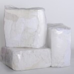 städtrasor vit - förpackning 10 kg 100% bomull