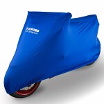 moottoripyörän suojapeite OXFORD PROTEX STRETCH Indoor CV1 väri sininen, koko XL