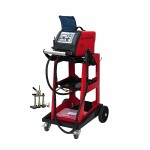 Tecnospotter 5800 digital su vežimėliu + prietaisas traukti 3800a 400v 10kw