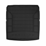 trunk mat (rear, tpe, 1 pc, black, 1074x1009, lower into the trunk põrand) SKODA SUPERB III combi 03.15-